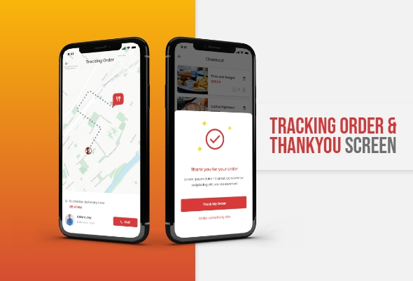 Food Delivery Mobile APP UI Template - 8